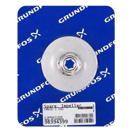 GRUNDFOS Pump Repair Parts- Spare, Impeller CRN(E) 1 (HS), CRN Series. 98394399